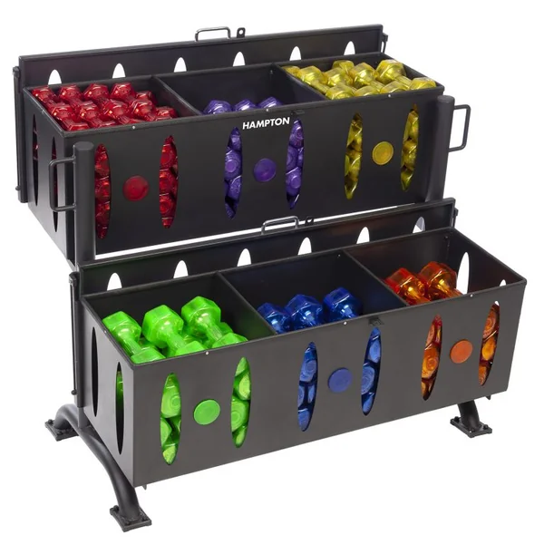 Hampton Jelly-Bell Urethane Aerobic Dumbbell Club Pack