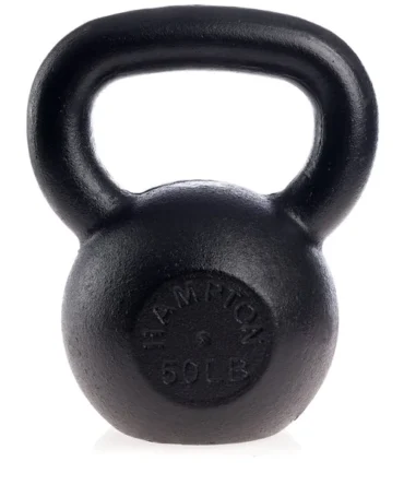 Hampton Kettlebell – Black Powder Coated