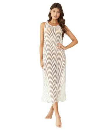 Harbor Doily Midi Dress