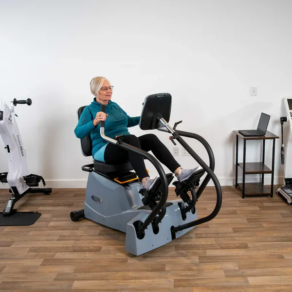 HCI Physio Step LXT 700 Recumbent Linear Cross Trainer W/Swivel seat New, Call 888-502-2348 Now For Lowest Pricing In the Nation