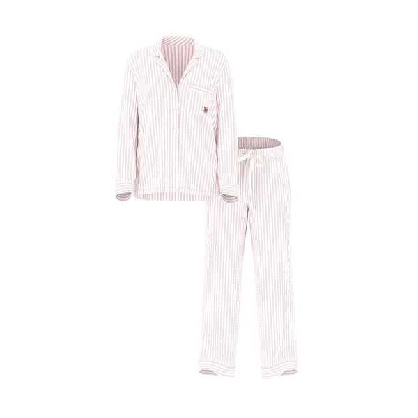 Heritage Cotton Long Pajama Set