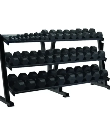 Hex Professional Tray Dumbbell Rack