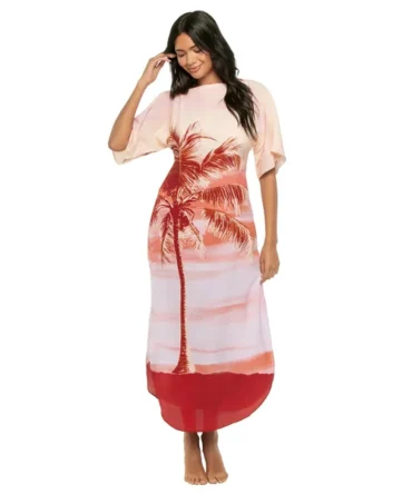 High Neck Maxi Dress