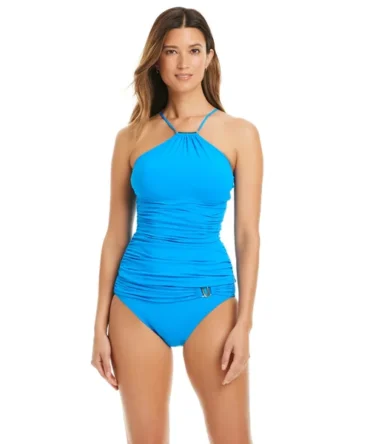 High Neck Tankini Top