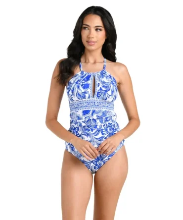 High Neck Tankini Top