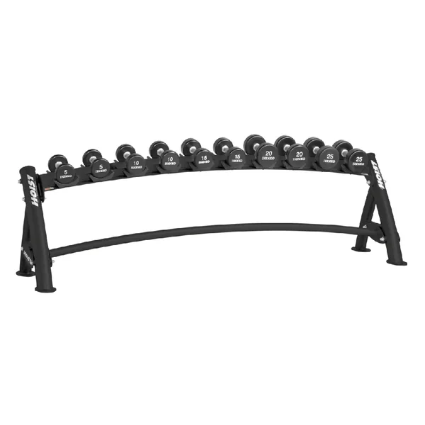 Hoist Fitness Commercial 1-Tier Horizontal Dumbbell Rack CF-3461-1