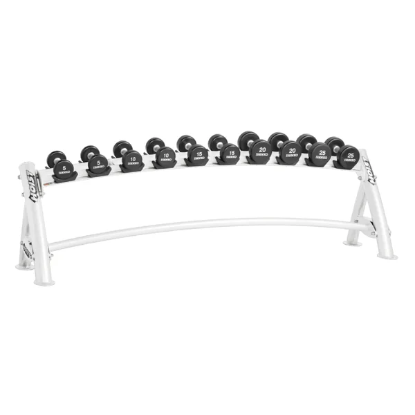 Hoist Fitness Commercial 1-Tier Horizontal Dumbbell Rack CF-3461-1