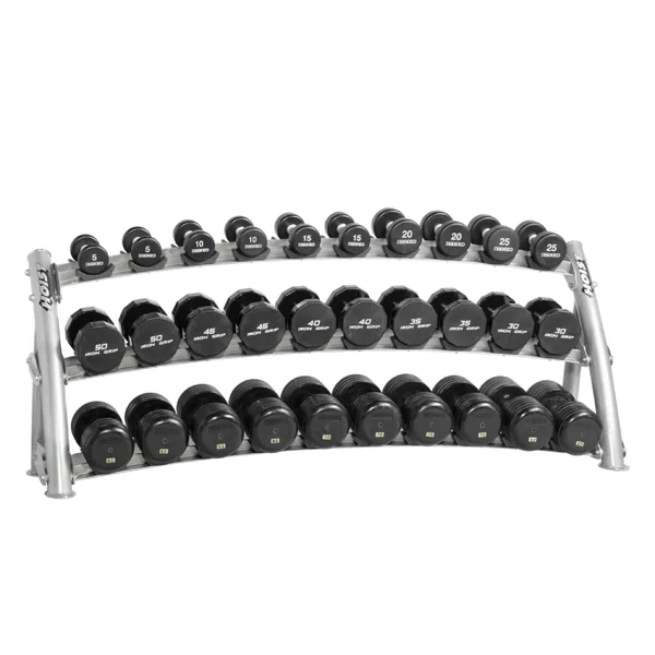 Hoist Fitness Commercial 3-Tier Horizontal Dumbbell Rack CF-3461-3