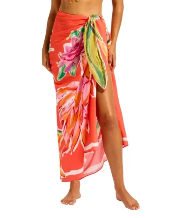 Hot House Flowers Sarong