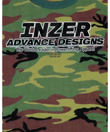 Inzer Logo Green Camo T-shirt