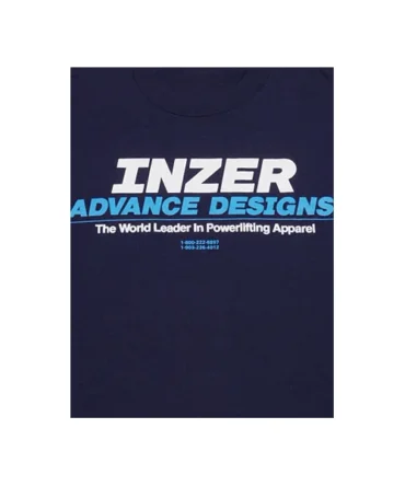 Inzer Logo Navy Blue T Shirt