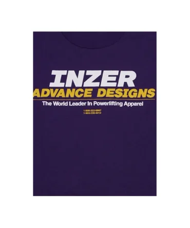 Inzer Logo Purple T Shirt
