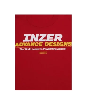 Inzer Logo Red T Shirt