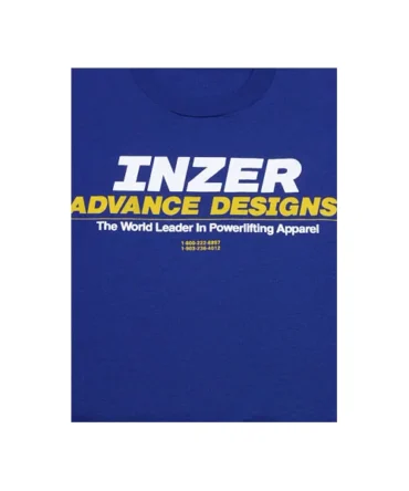 Inzer Logo Royal Blue T Shirt