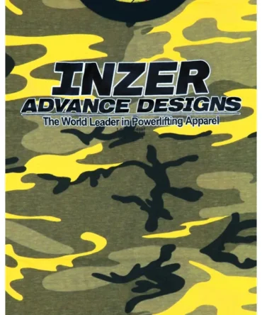 Inzer Logo Yellow Camo T-shirt