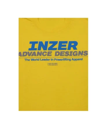 Inzer Logo Yellow T Shirt