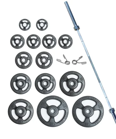 Iso-Grip Steel Olympic Plate Set