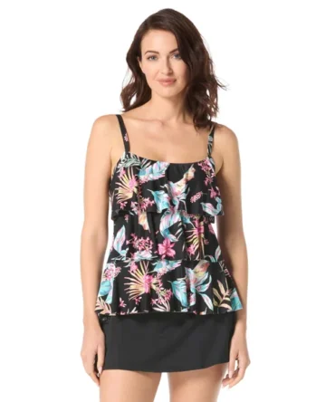 Jane Ruffle Tankini Top