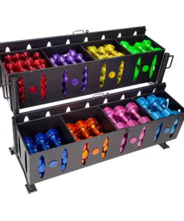 JELLY-BELL Urethane Aerobic Dumbbells | Club Pack Eight