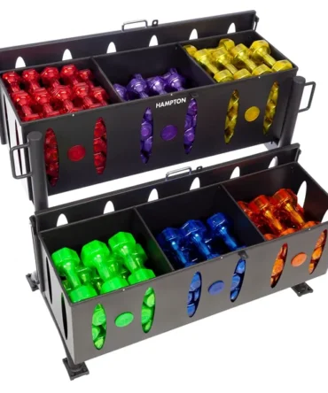 JELLY-BELL Urethane Aerobic Dumbbells | Club Pack Six