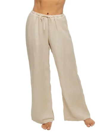 Jen Straight Leg Linen Pants