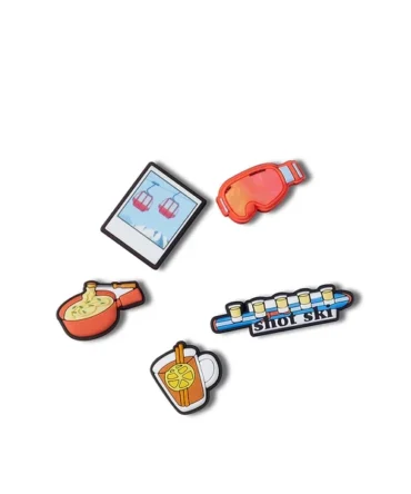 Jibbitz 5-Pack Apres and Eat Charms