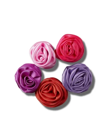 Jibbitz 5-Pack Dark Rosette Charms
