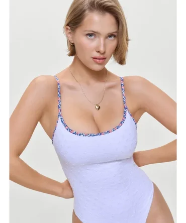 Juliet Eyelet One-Piece Swimsuit