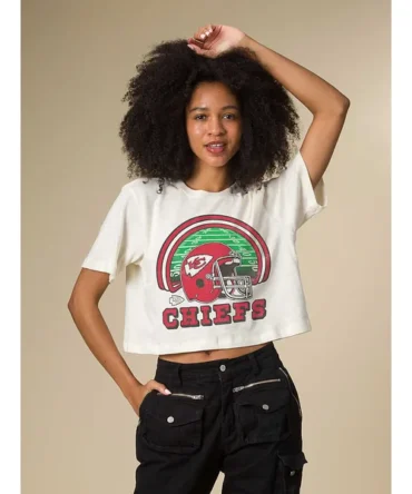 Kansas City Chiefs Game Time Crop Tee