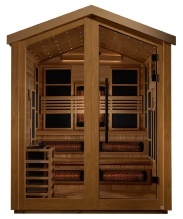 Kaskinen 6 Person Hybrid Outdoor Sauna