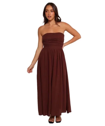 Kayt Strapless Dress