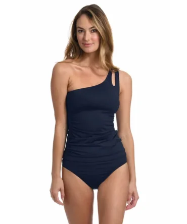 Keyhole Asymmetrical Tankini Top