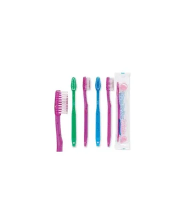 Kids Bubblegum Flavor Pre-Pasted Toothbrushes, 144/Box