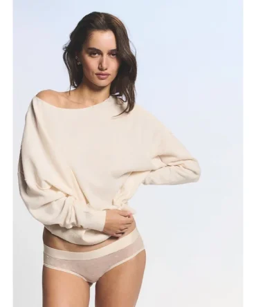 Knit Boatneck Sweater