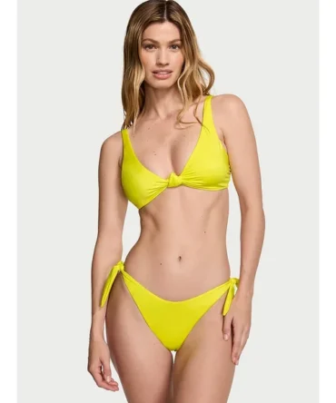 Knotted Bralette Bikini Top