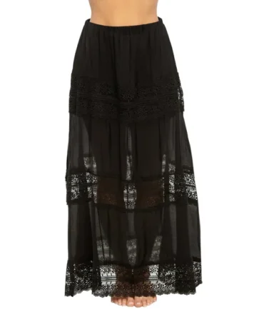 Lace Maxi Skirt