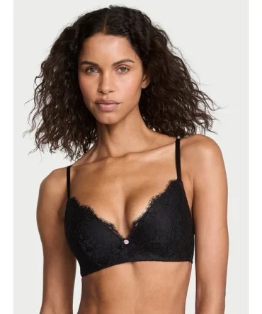 Lace Wireless Push-Up Bra
