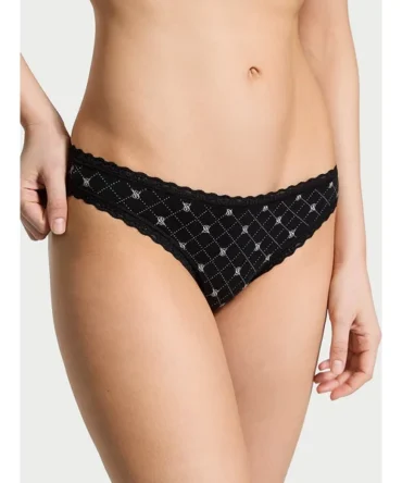 Lace-Waist Bikini Panty