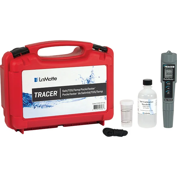 LaMotte Salt-TDS-Temperature Tracer PockeTester Kit