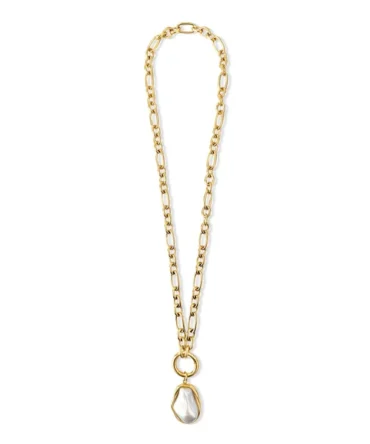 Langston Pearl Pendant Necklace
