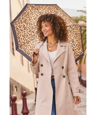 Leopard Print Umbrella
