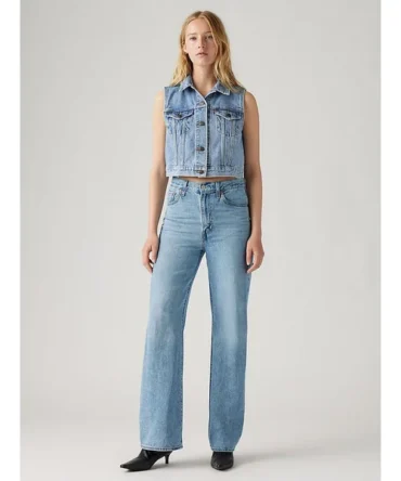 Levi's® Ribcage Wide Leg Jeans
