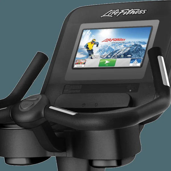 Life Fitness Discover SI Platinum Club Series Upright Life cycle. Remanufactured. Call 888-502-2348 For Lowest Pricing Guaranty