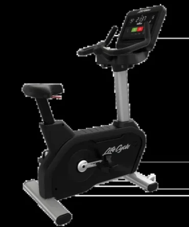 Life Fitness Integrity Series Upright Bike w/ C Console (Remanufactured)