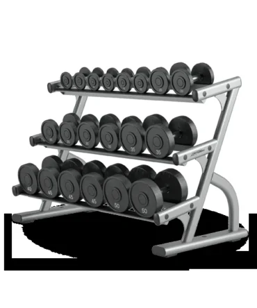 Life Fitness Optima Series 3-Tier Dumbbell Rack (OSDB3)