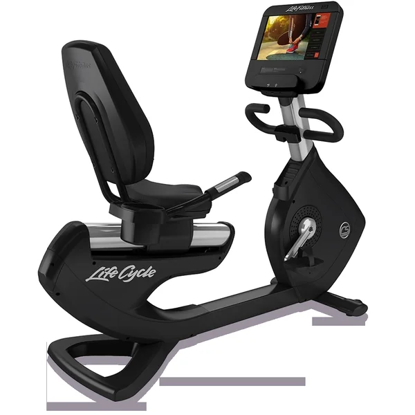 Life Fitness Platinum Club Series Recumbent Lifecycle with Discover SE3 HD Console