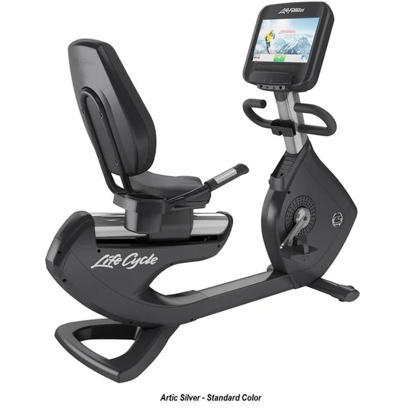 Life Fitness Platinum Club Series Recumbent Lifecycle with Discover SE3 HD Console