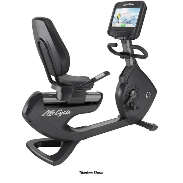 Life Fitness Platinum Club Series Recumbent Lifecycle with Discover SE3 HD Console