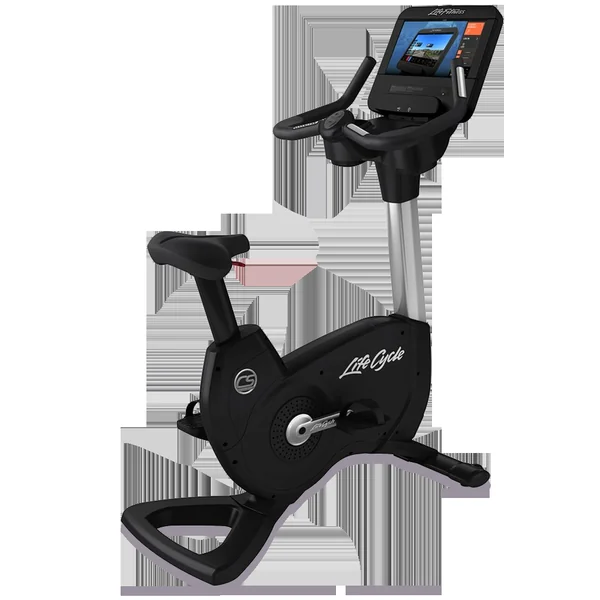 Life Fitness Platinum Club Series Upright Bike with Discover SE3 HD Console