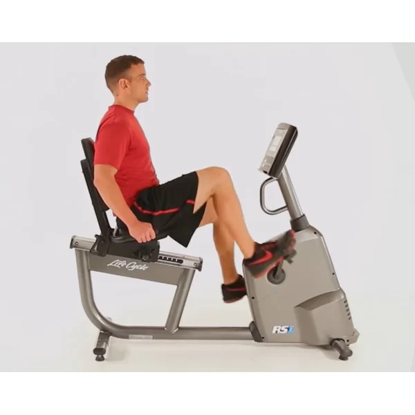 Life Fitness RS1 Lifecycle Recumbent Bike